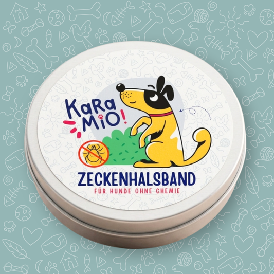 Karamio Zeckenhalsband für Hunde – Natürlicher Schutz ohne Chemie