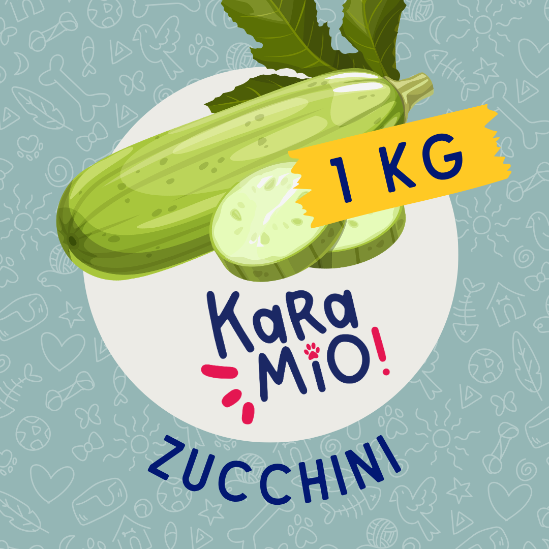 Karamio Zucchini für Hunde – 100 % naturbelassen, getrocknet