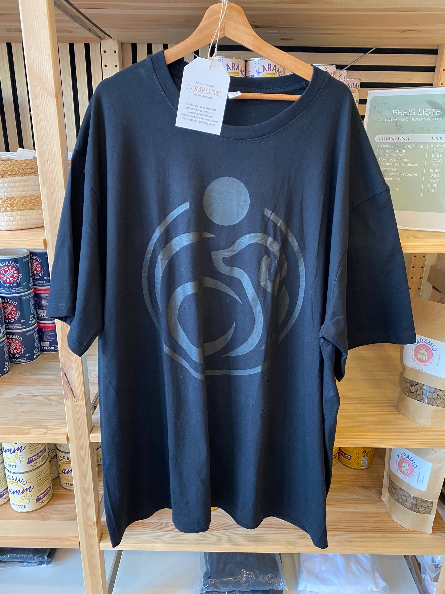 COMPLETE. Oversize T-Shirt Schwarz – Comfy Fit 3XL - 3 Varianten