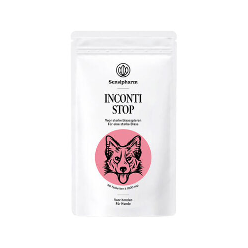Sensipharm Inconti Stop Tabletten zur Unterstützung bei Blasenschwäche und Inkontinenz beim Hund